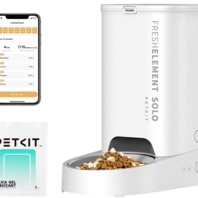 PETKIT Comedero Gato Automatico, 2 Control de App, 1-10 Comidas al Día´.